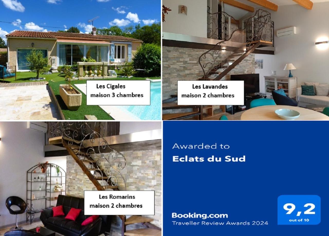 Eclats Du Sud Hebergements "Les Lavandes" Ou "Les Romarins" Meubles De Tourisme Classes 3 Etoiles Ориоль Экстерьер фото